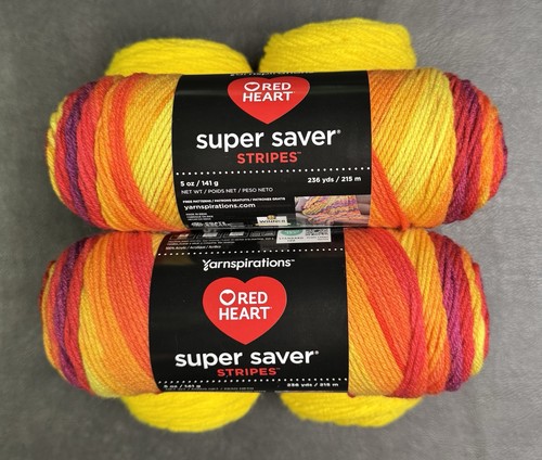 Two red heart - two, yellow